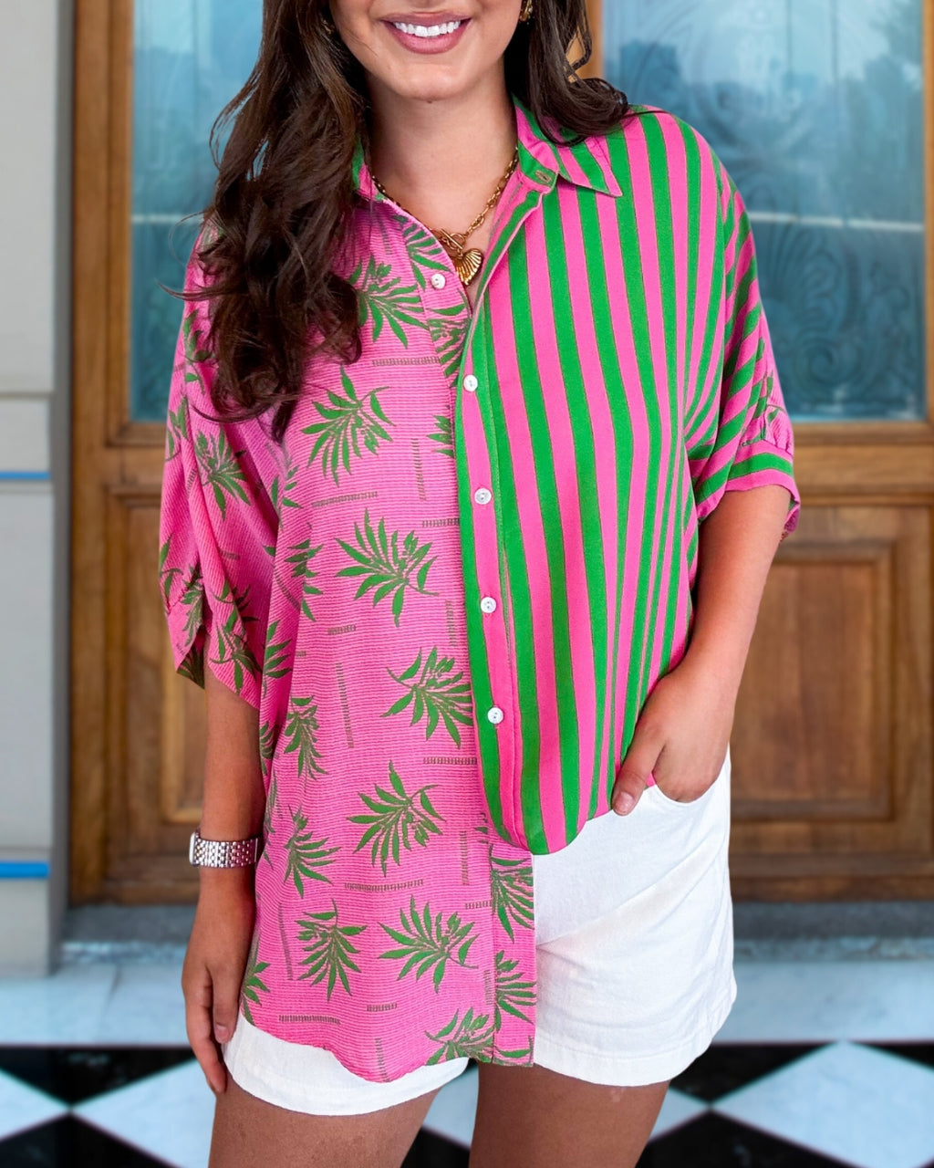 Summer Vacay Chic Blouse