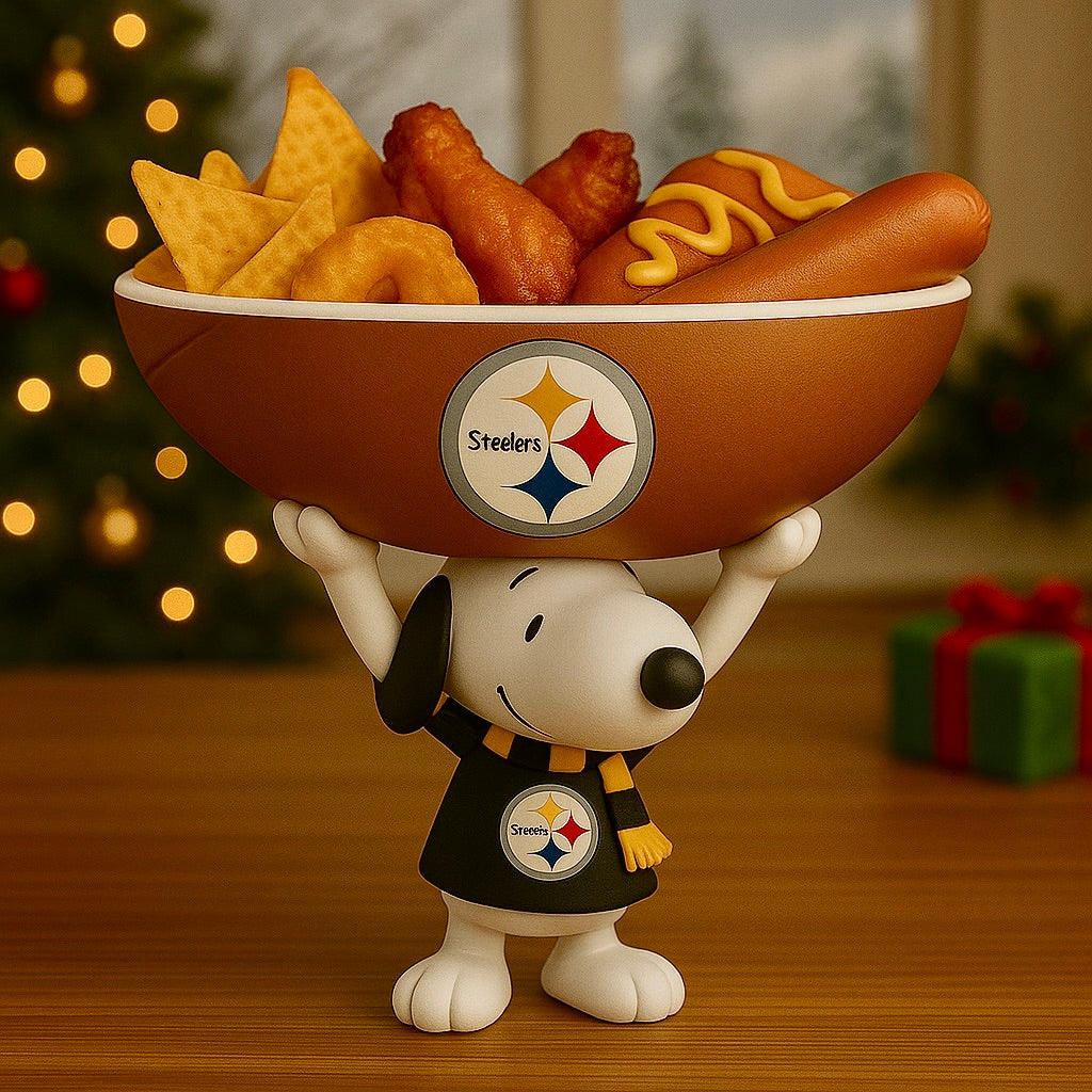 Creative Football Team Snoopy Snack Tray