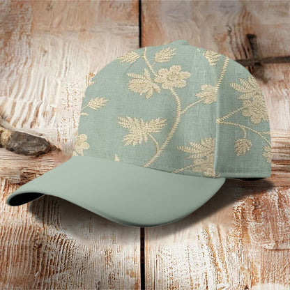 Dashingsoul Retro Floral Art Print Casual Cap