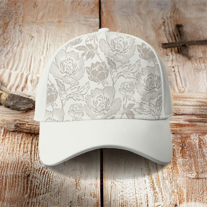 Dashingsoul Vintage Floral Art Print Casual Cap