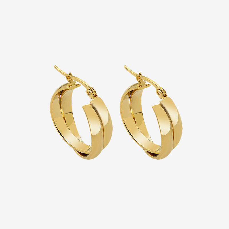 Double Layer Overlap Hoops