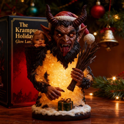 🎄 The Krampus Holiday Glow Lamp