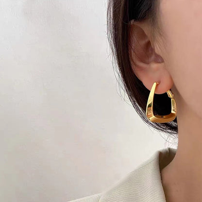 Triangular Shape Spring Hoops