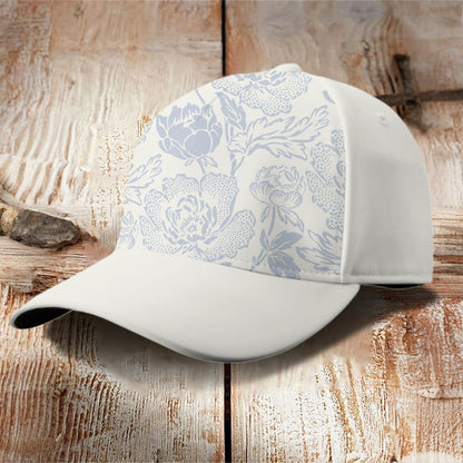 Dashingsoul Vintage Floral Art Print Casual Cap