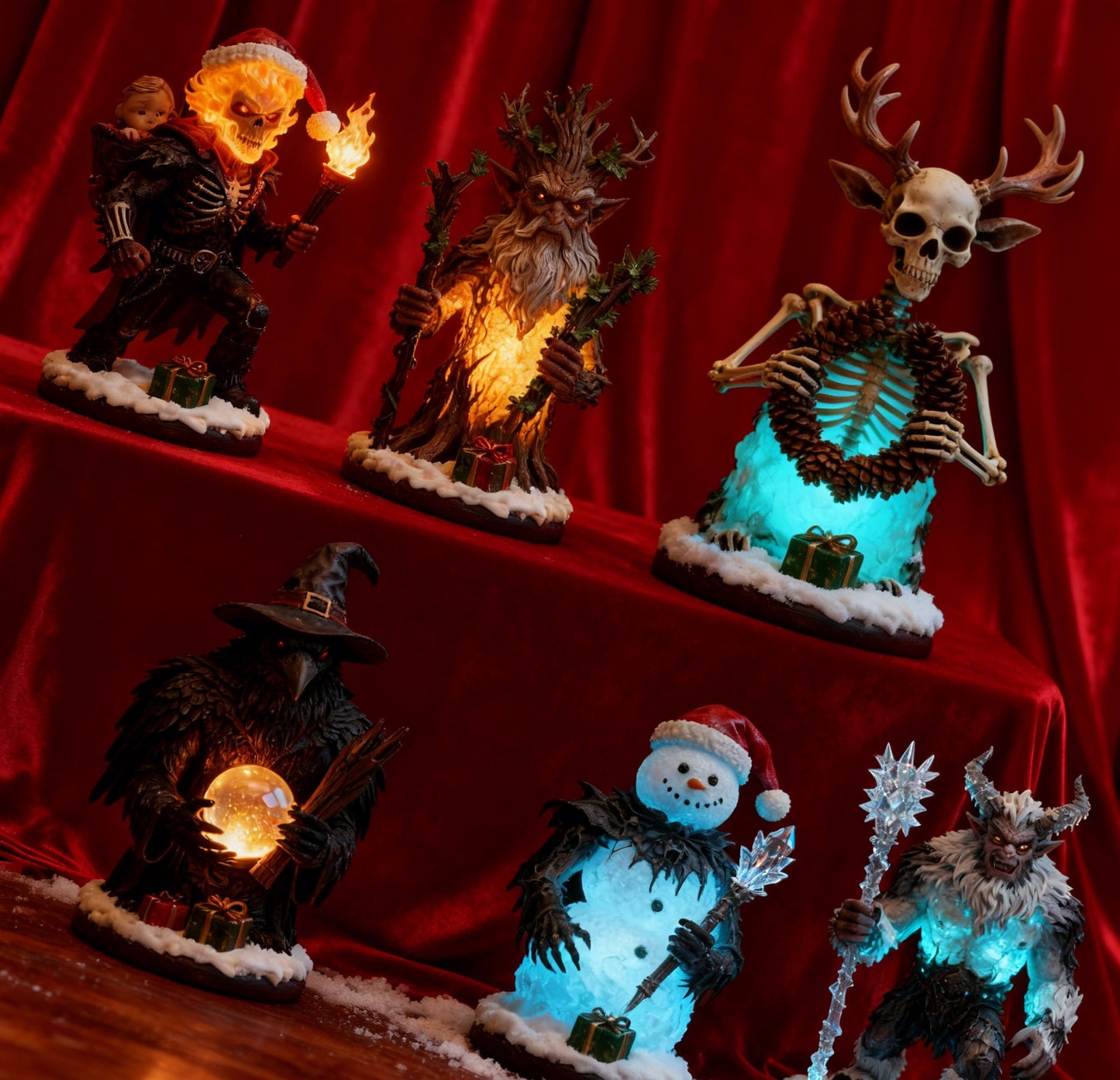 🎄 The Krampus Holiday Glow Lamp