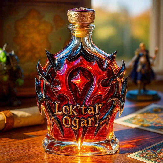 World of Warcraft Limited Edition Whiskey Bottle