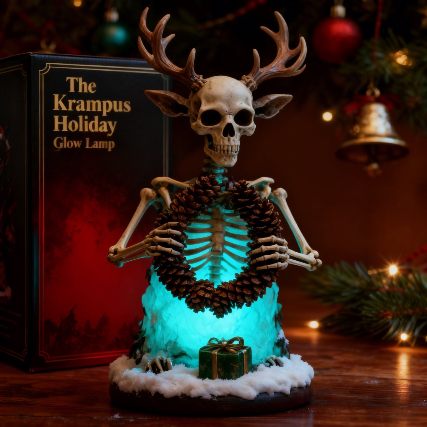 🎄 The Krampus Holiday Glow Lamp
