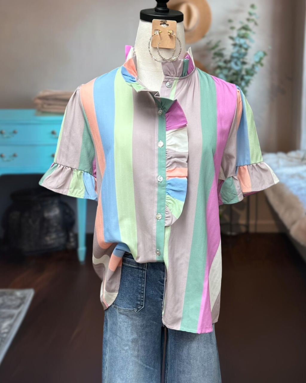 Playful Striped Shirt