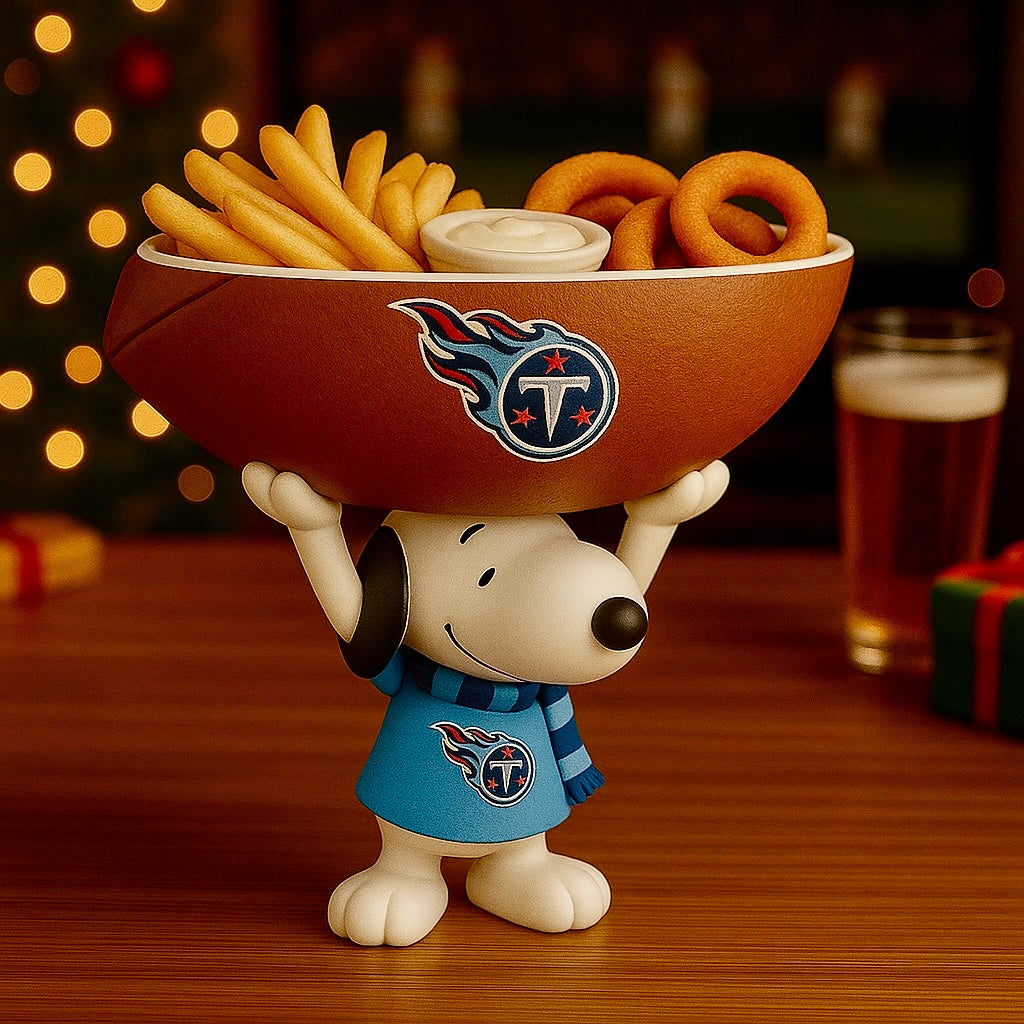 Creative Football Team Snoopy Snack Tray