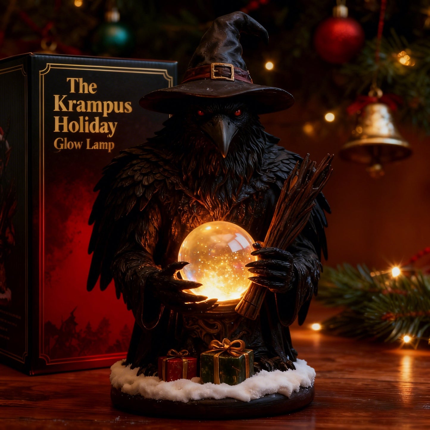 🎄 The Krampus Holiday Glow Lamp