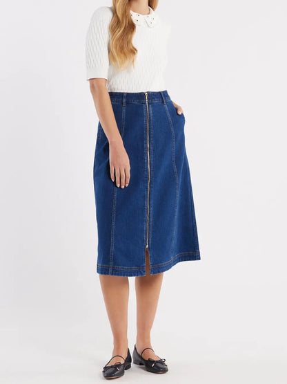Georgie Denim Skirt