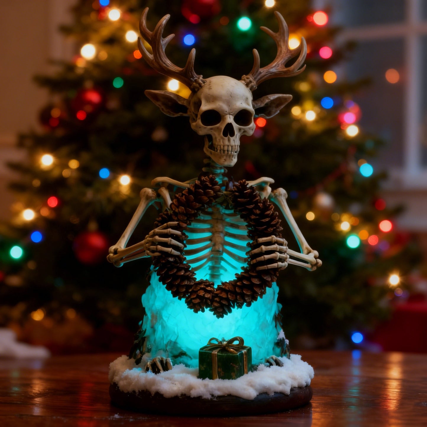 🎄 The Krampus Holiday Glow Lamp