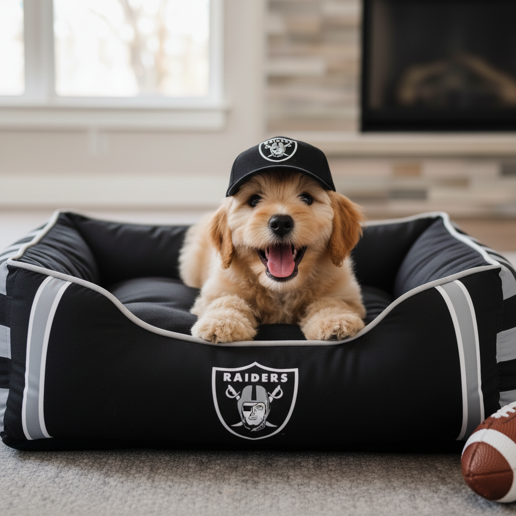 🏈🛏️NFL Team Pet Sofa Bed