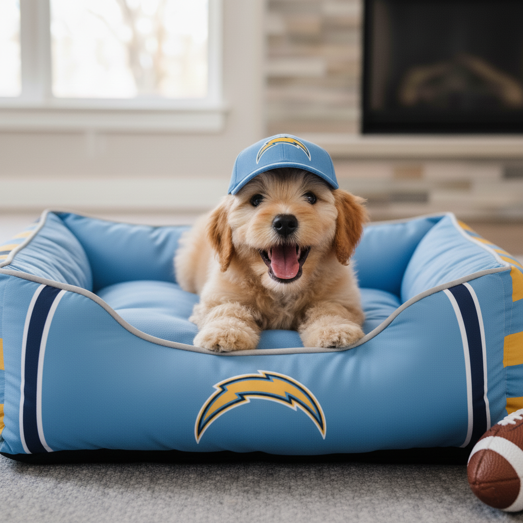 🏈🛏️NFL Team Pet Sofa Bed