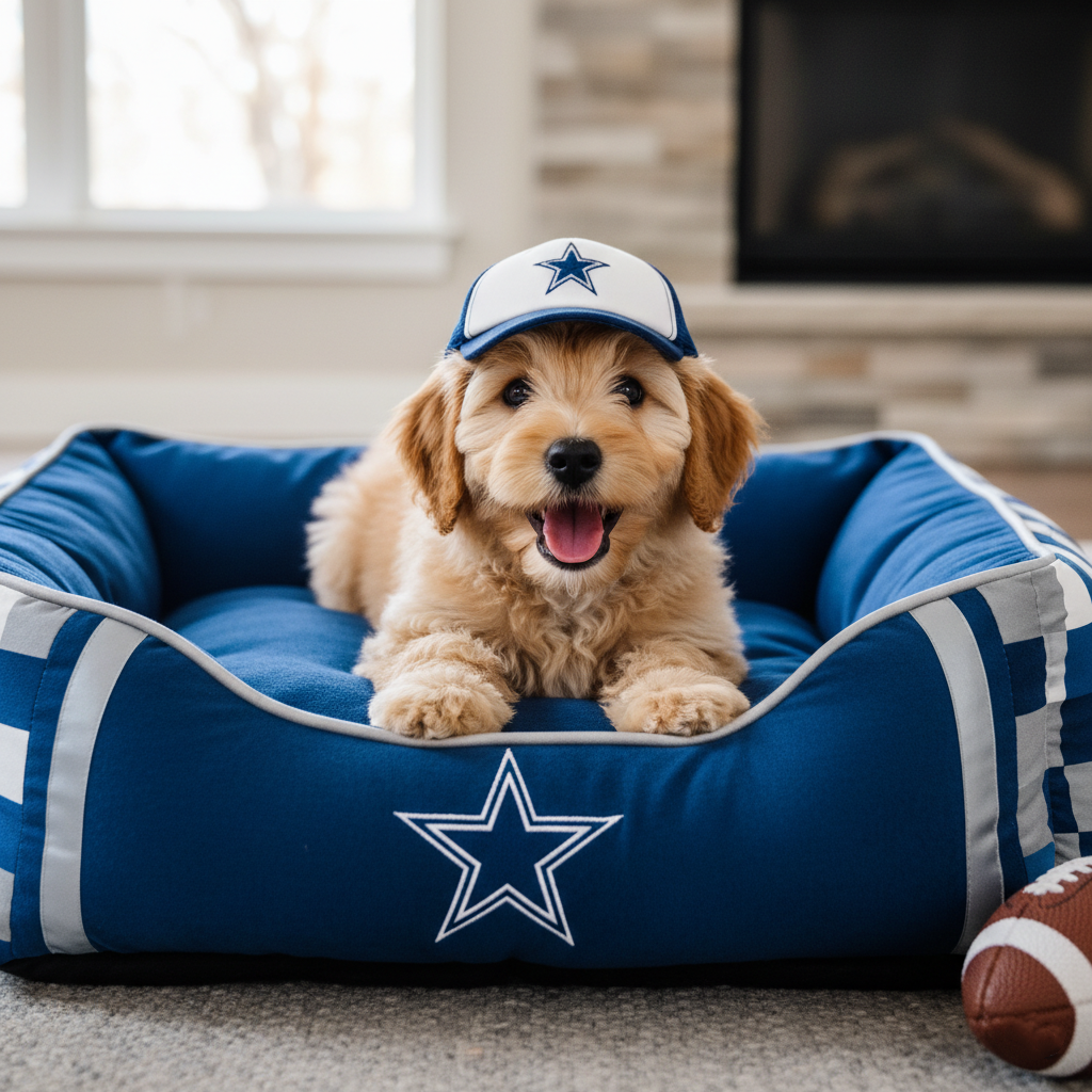 🏈🛏️NFL Team Pet Sofa Bed
