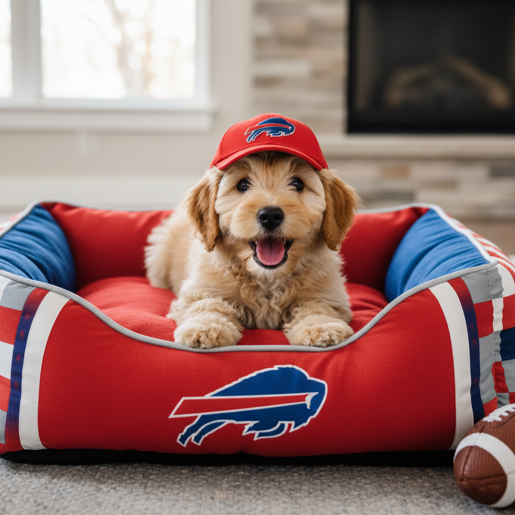 🏈🛏️NFL Team Pet Sofa Bed