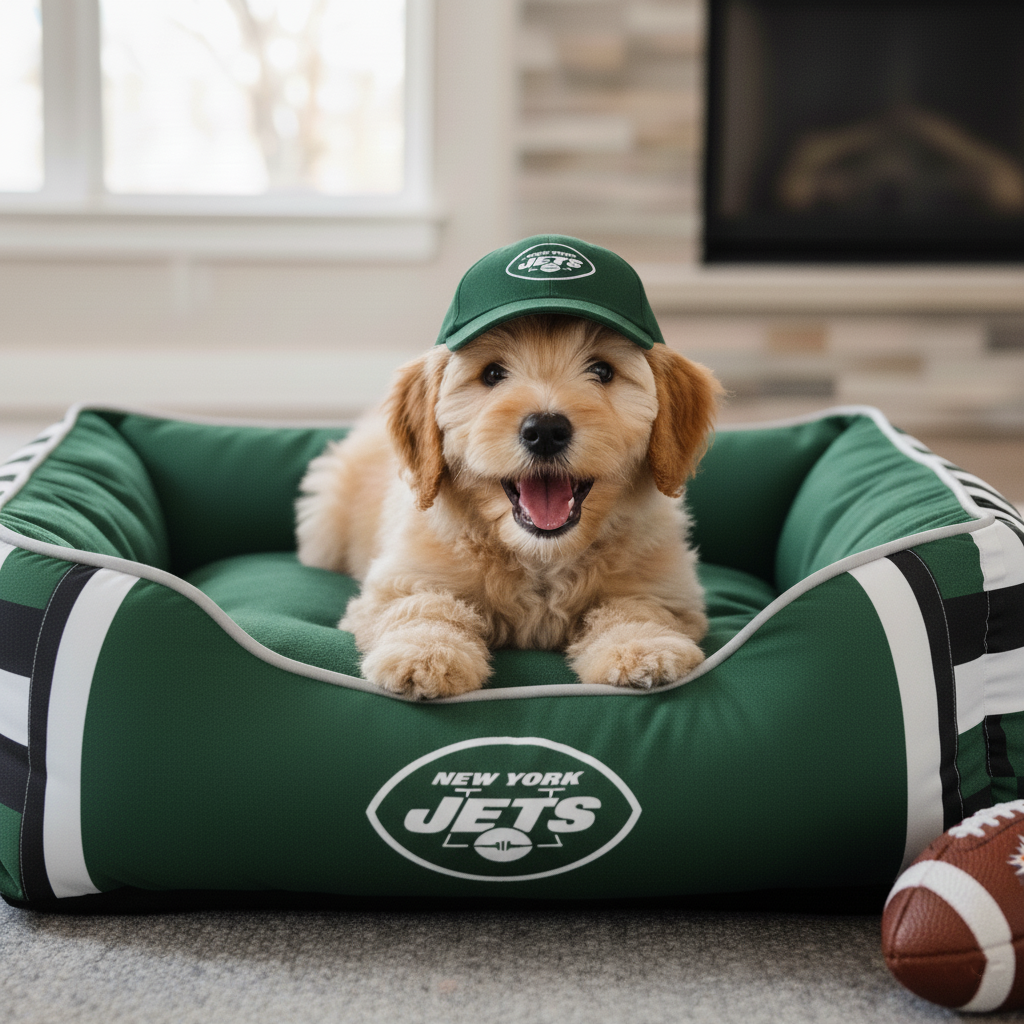 🏈🛏️NFL Team Pet Sofa Bed