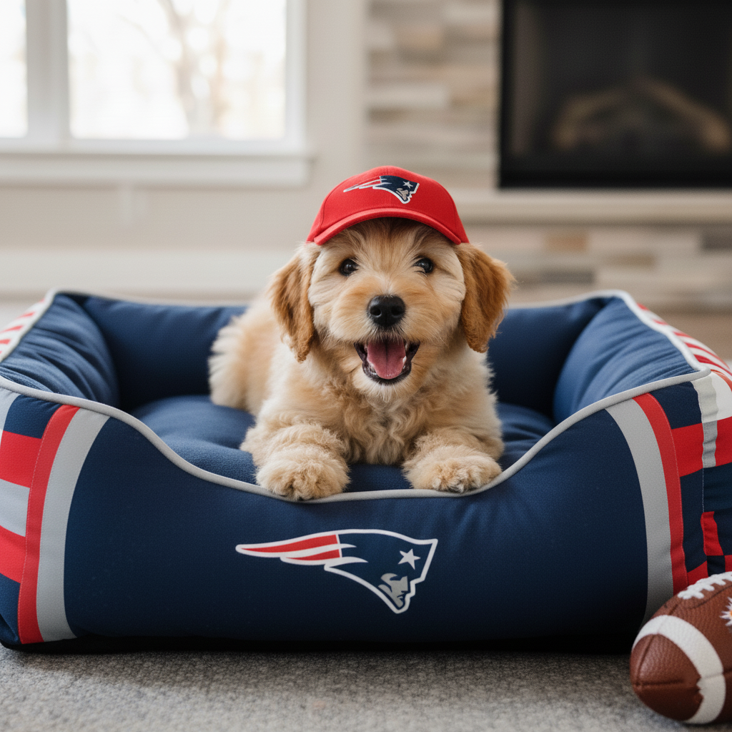 🏈🛏️NFL Team Pet Sofa Bed