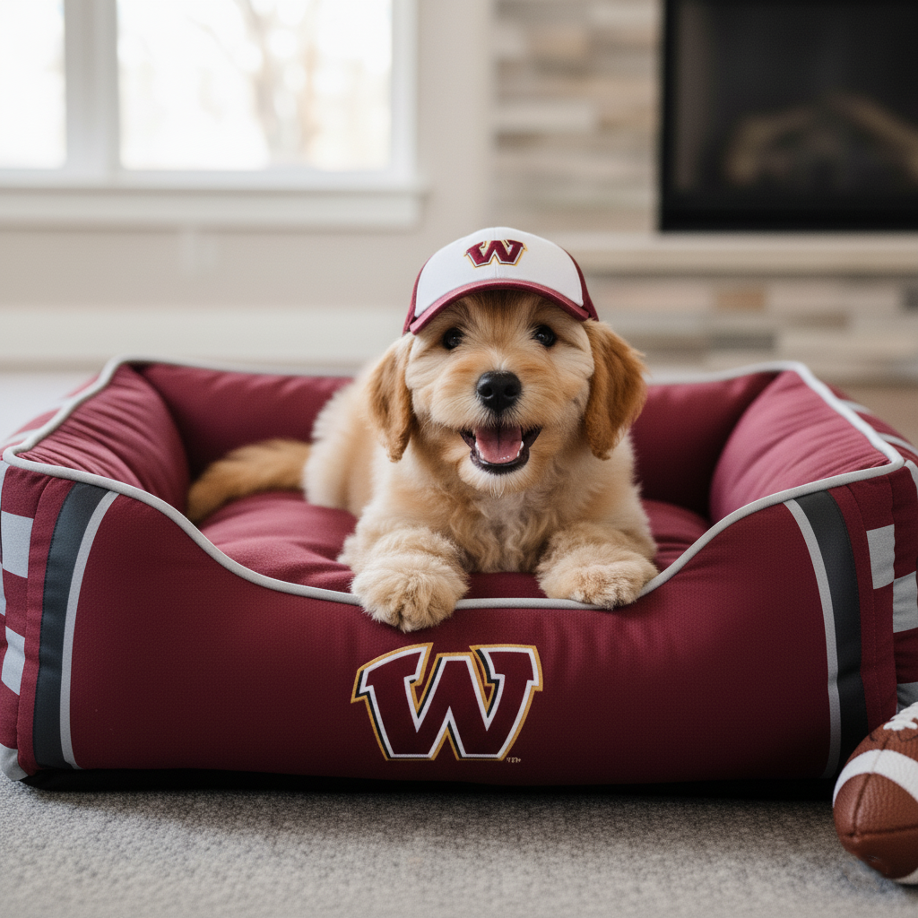 🏈🛏️NFL Team Pet Sofa Bed