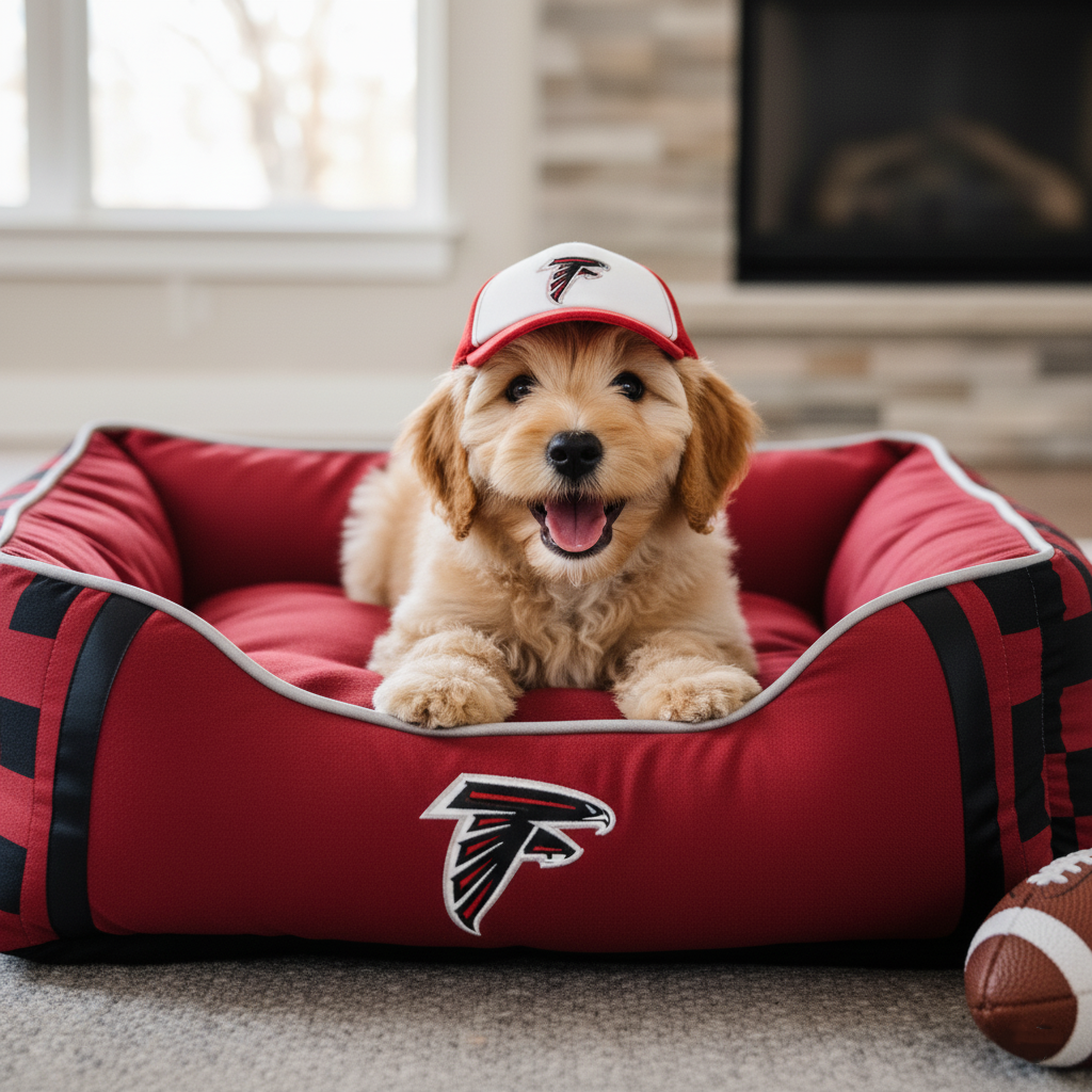 🏈🛏️NFL Team Pet Sofa Bed