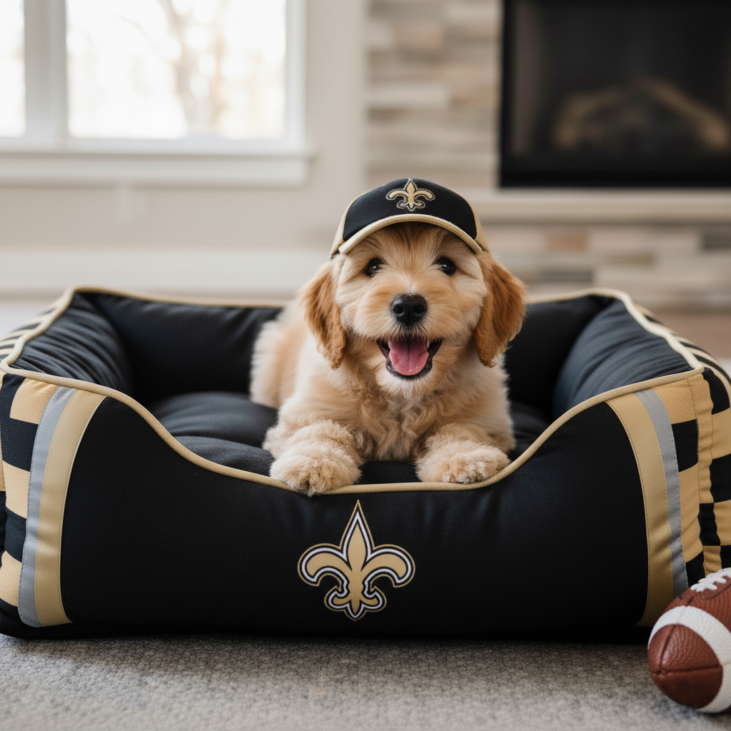 🏈🛏️NFL Team Pet Sofa Bed
