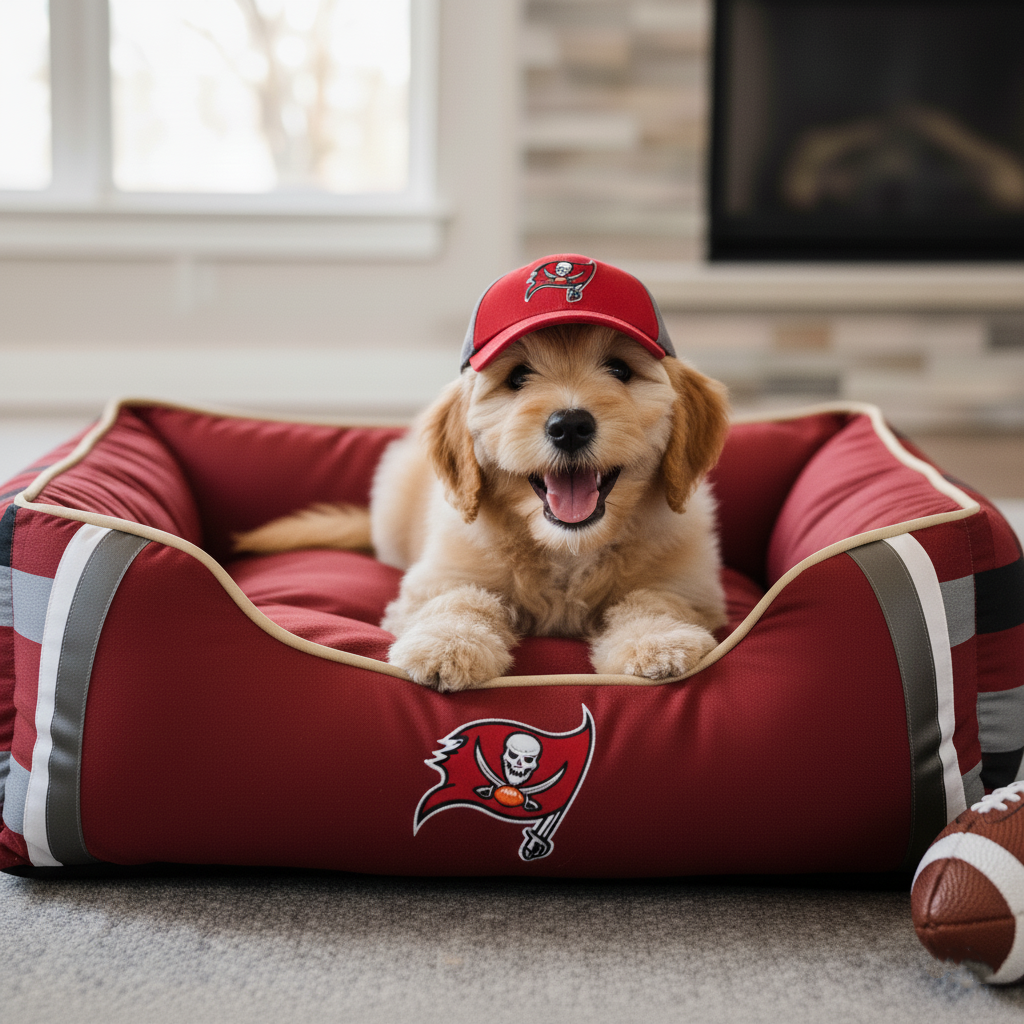🏈🛏️NFL Team Pet Sofa Bed
