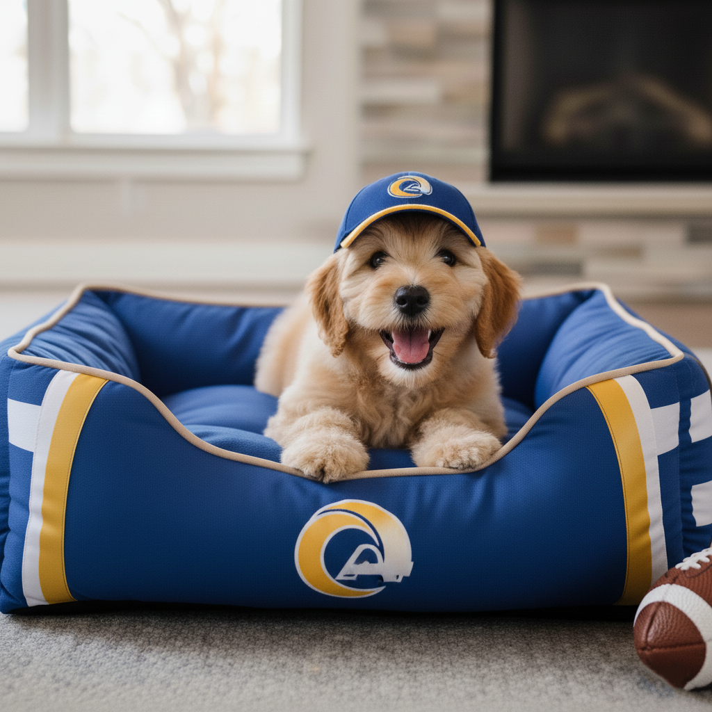 🏈🛏️NFL Team Pet Sofa Bed