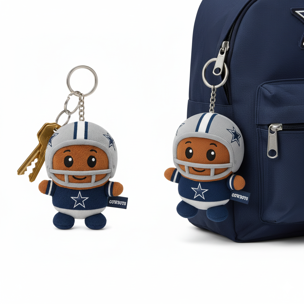 🏈NFL Adorable Gridiron Babies Plush Keychains