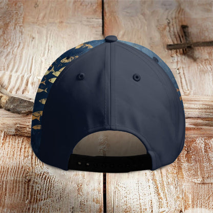 Dashingsoul Little Orange Fish School Graffiti Print Casual Cap