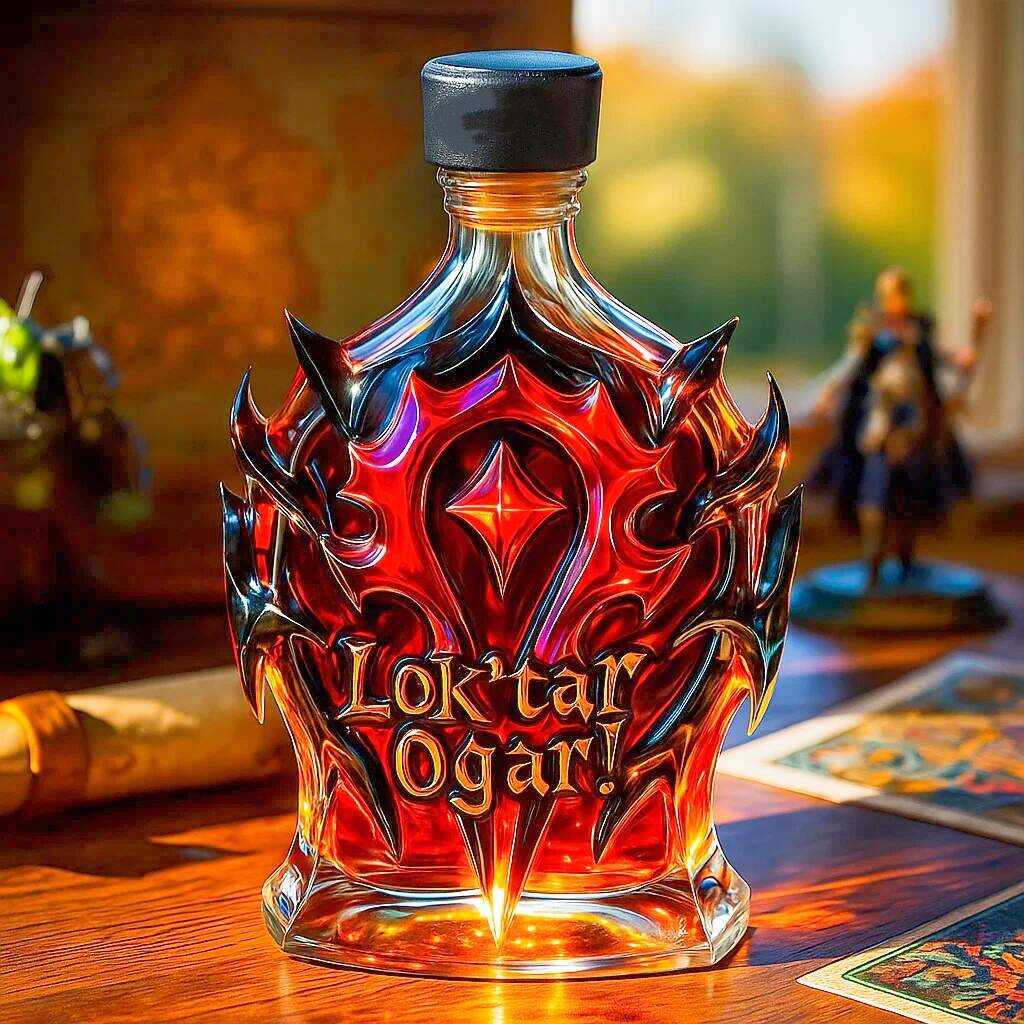 World of Warcraft Limited Edition Whiskey Bottle
