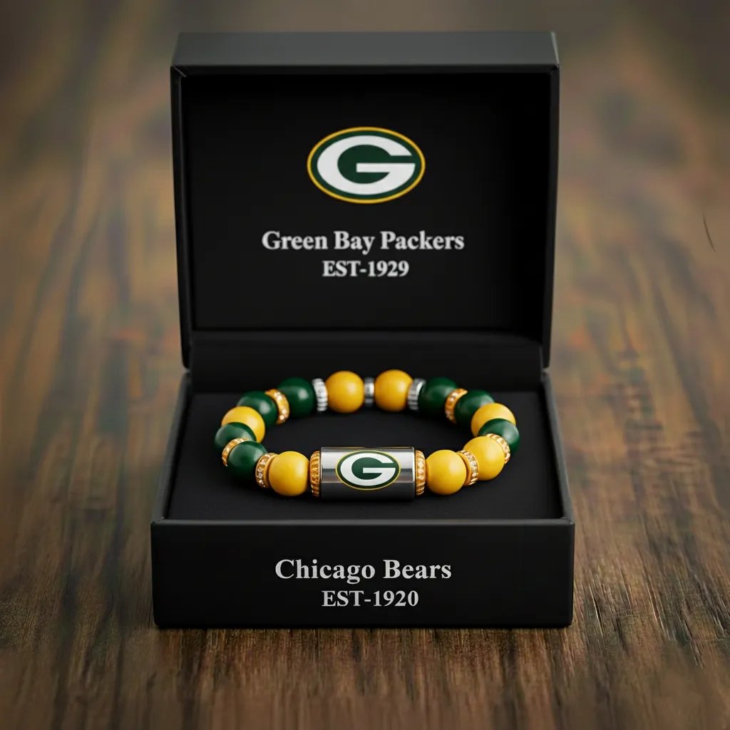 🏈 Handcrafted Lucky Team Energy Bracelet 📿🍀