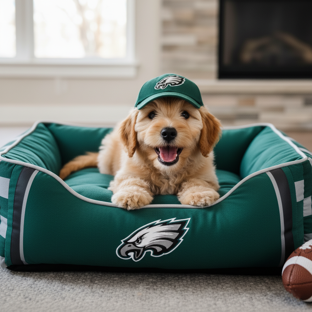 🏈🛏️NFL Team Pet Sofa Bed