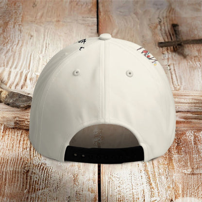 Dashingsoul Watercolor Pomegranate Flower Art Print Casual Cap