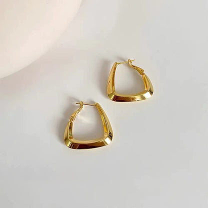 Triangular Shape Spring Hoops